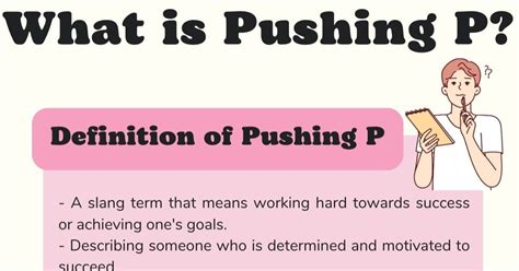 the meaning of p